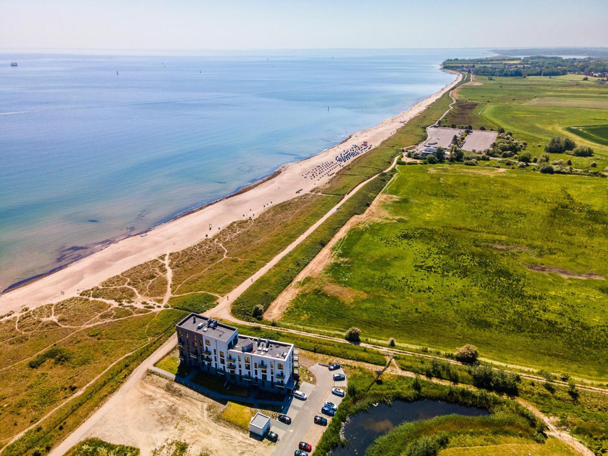 Beachterracefour- Eg, Meerblick, Terrasse, Kamin, Sauna Ольпениц Экстерьер фото