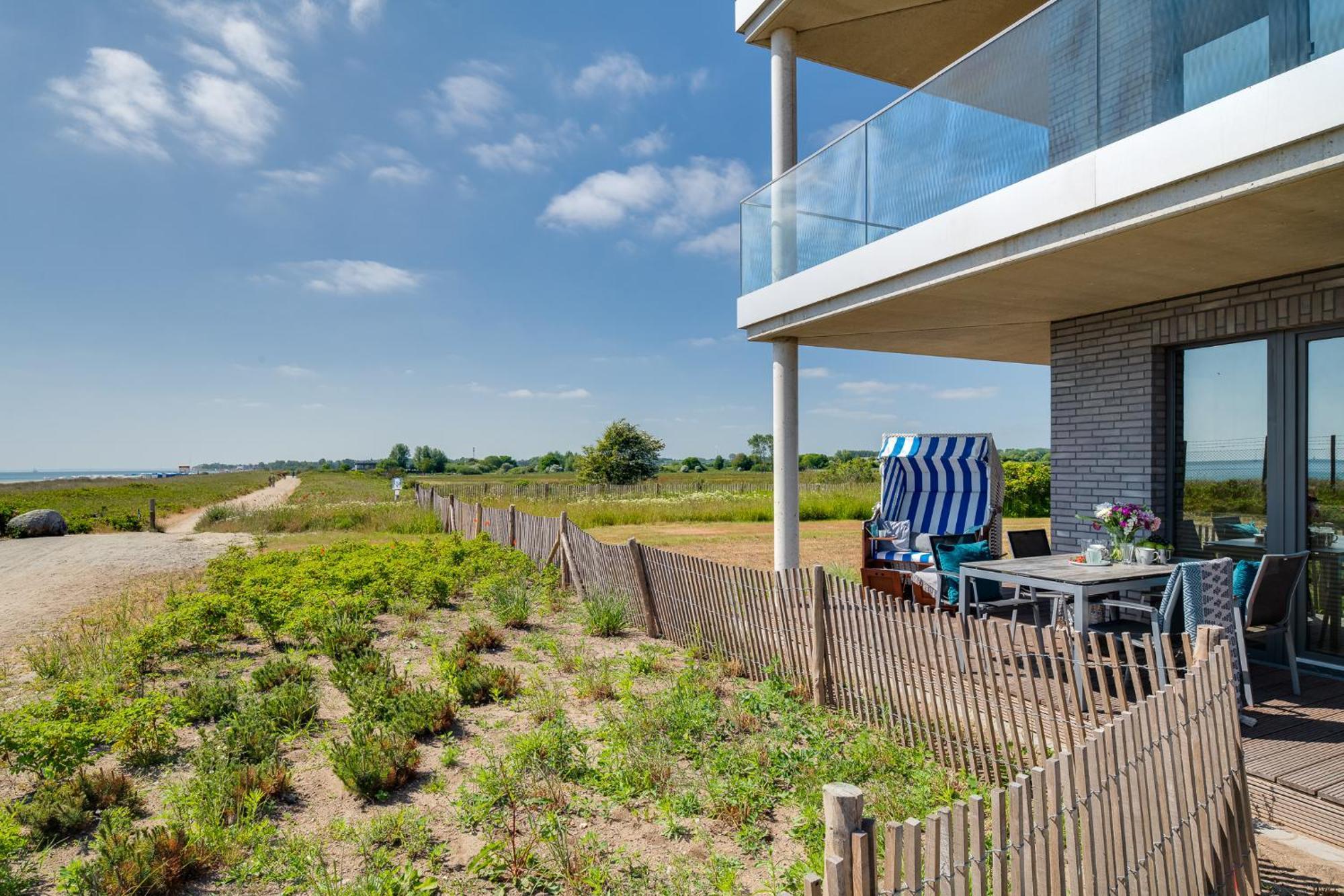 Beachterracefour- Eg, Meerblick, Terrasse, Kamin, Sauna Ольпениц Экстерьер фото